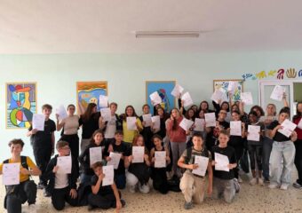 Ολοκλήρωση της φιλοξενίας των Ιταλών μαθητών και εκπαιδευτικών στο σχολείο μας.